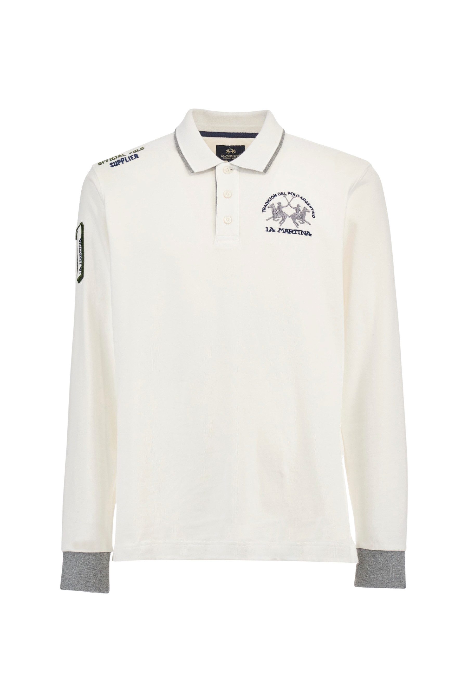 La Martina Poloshirt Poloshirt Langarmshirt mit günstig online kaufen