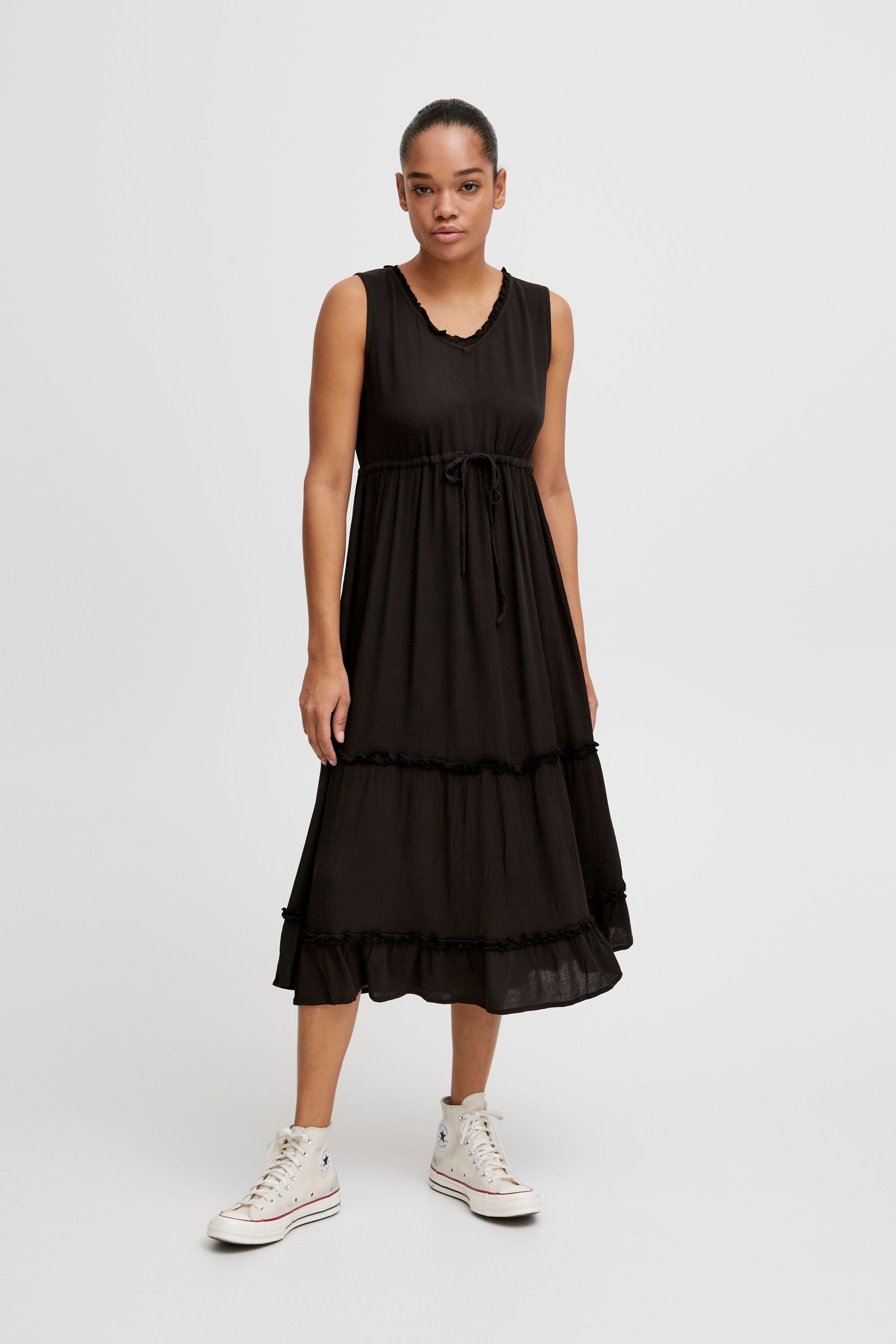 Ichi A-Linien-Kleid IHMARRO DR3 - 20118836 (194008) Black