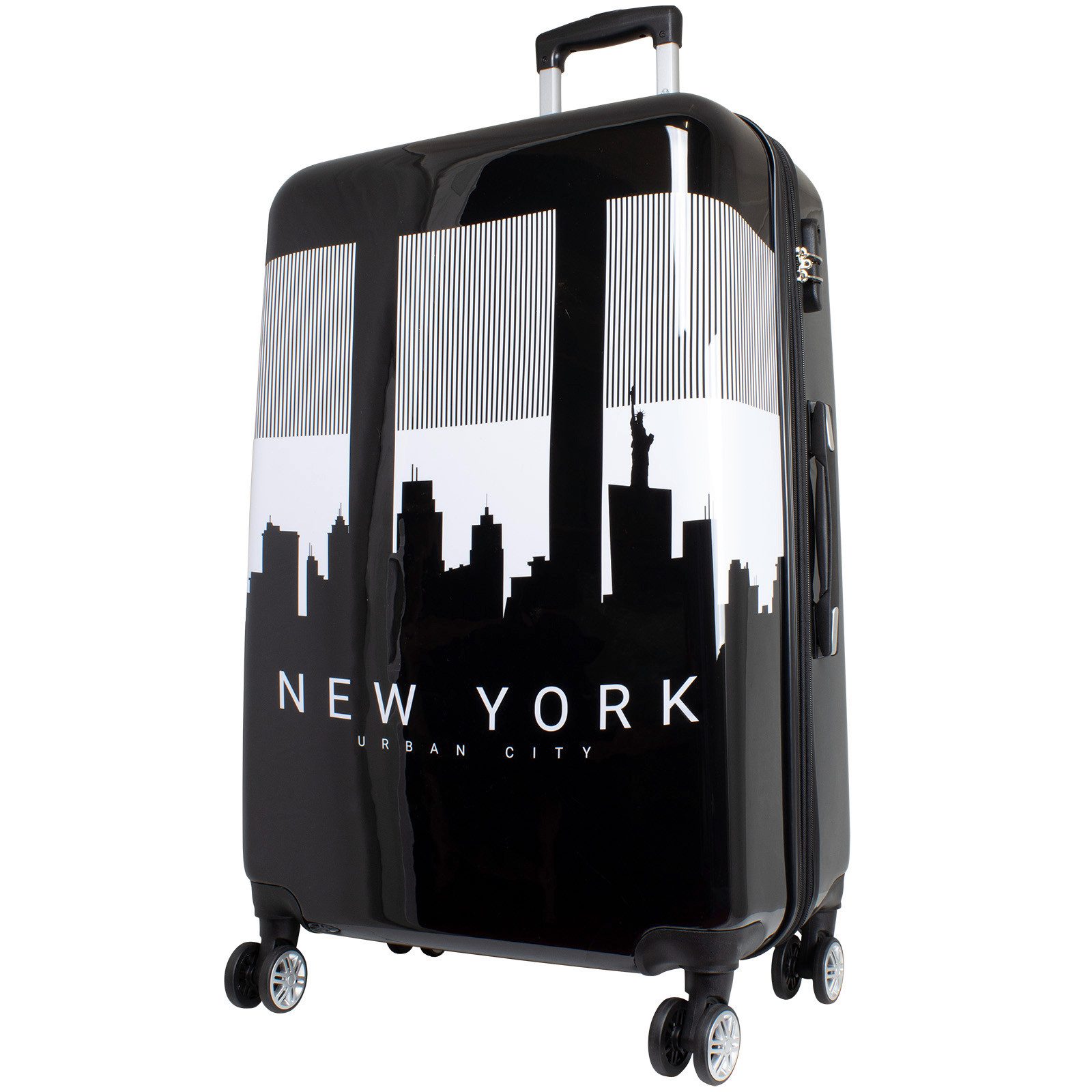 Trendyshop365 Hartschalen-Trolley New York, Koffer Manhattan günstig online kaufen