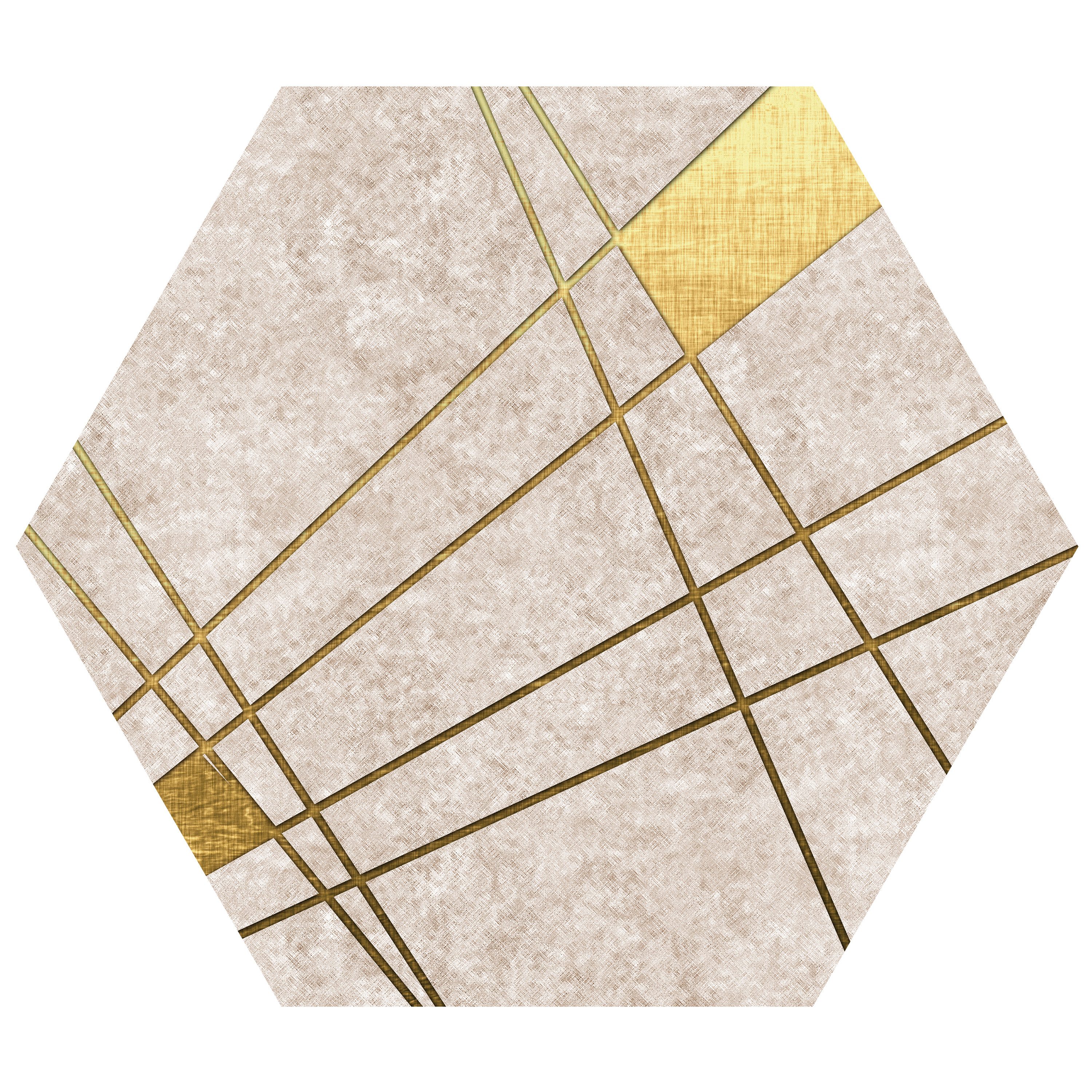 wandmotiv24 Fototapete Abstrakte goldene Linien, strukturiert, Wandtapete, Motivtapete, matt, Vinyltapete, selbstklebend