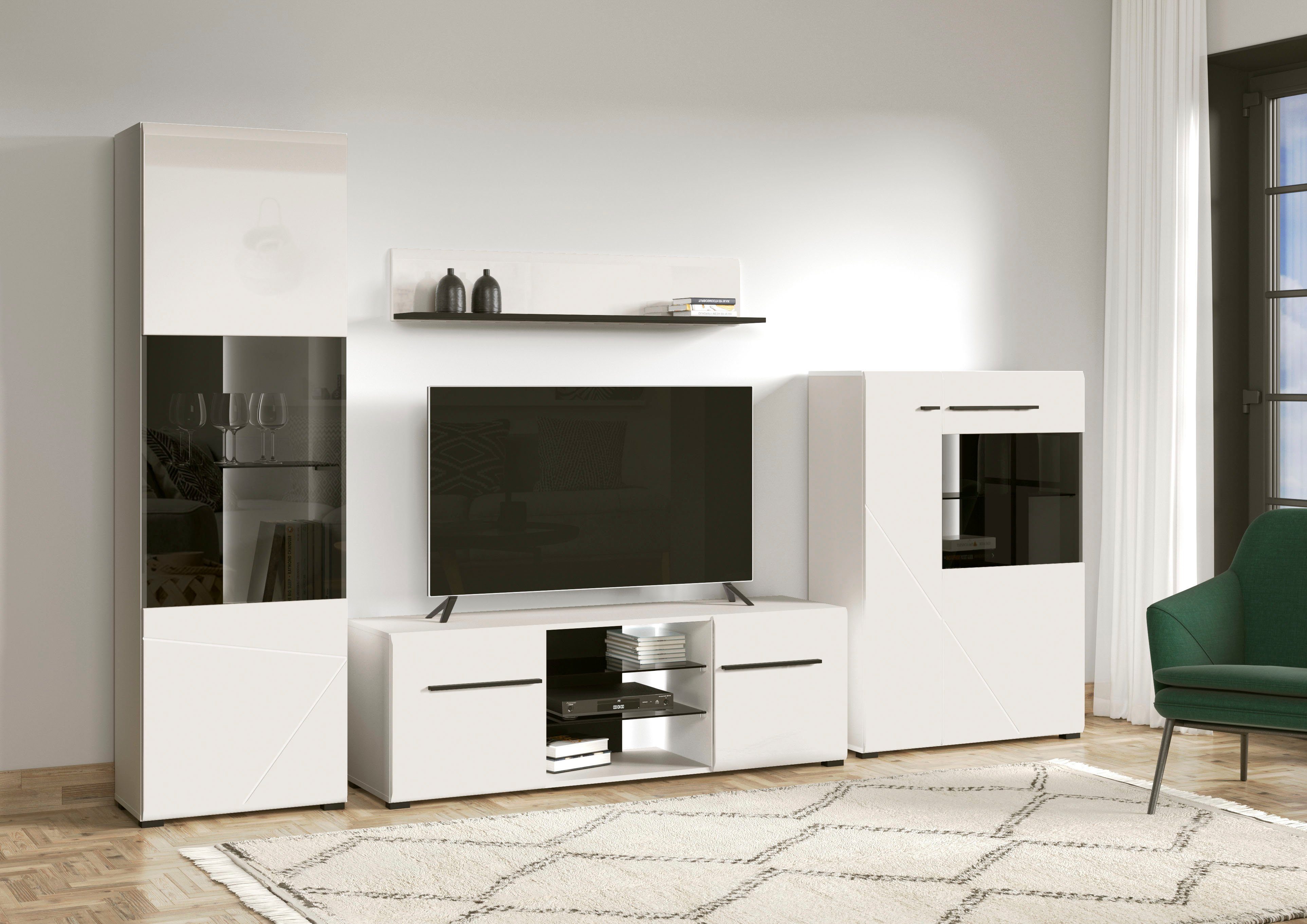 INOSIGN Wohnwand "Trentino" Set, 4 Stk. tlg. günstig online kaufen