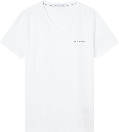 Calvin Klein Jeans T-Shirt »MICRO CK SLIM STRETCH V NECK TEE«
