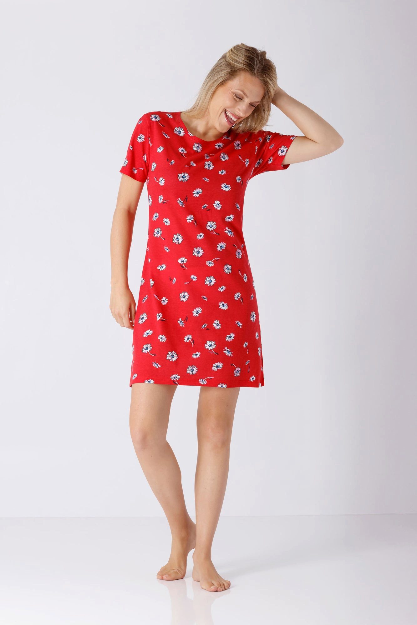 Hajo Sleepshirt Damen Sleepshirt Premium Cotton/TENCEL™ Modal