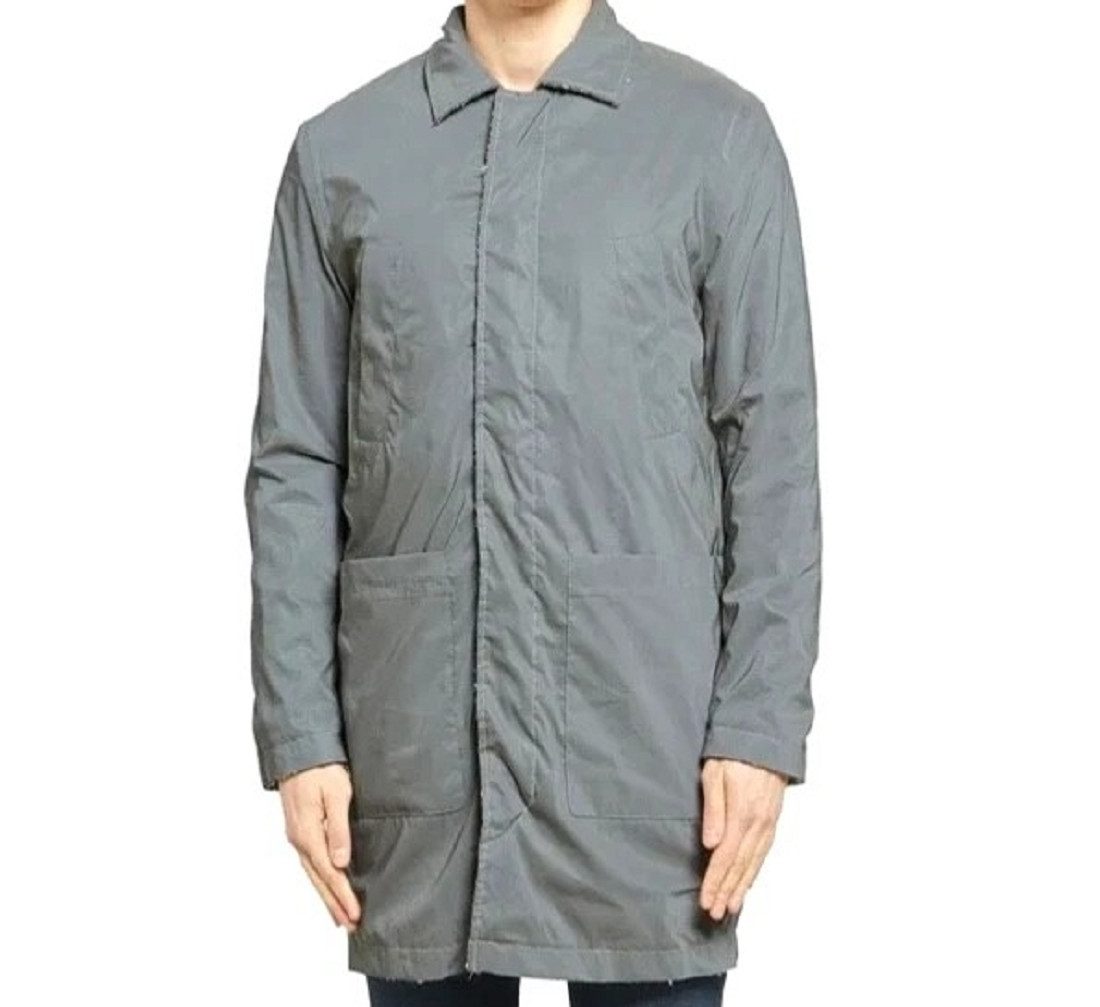 PAUL & SHARK Kurzmantel Paul & Shark Yachtling Herren Wende/Reversibel Übergangsmantel, Grau mit Stehkragen