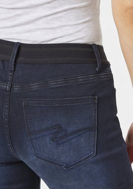 Paddock's 5-Pocket-Jeans LUCY Röhrenjeans mit Wellness-Charakter