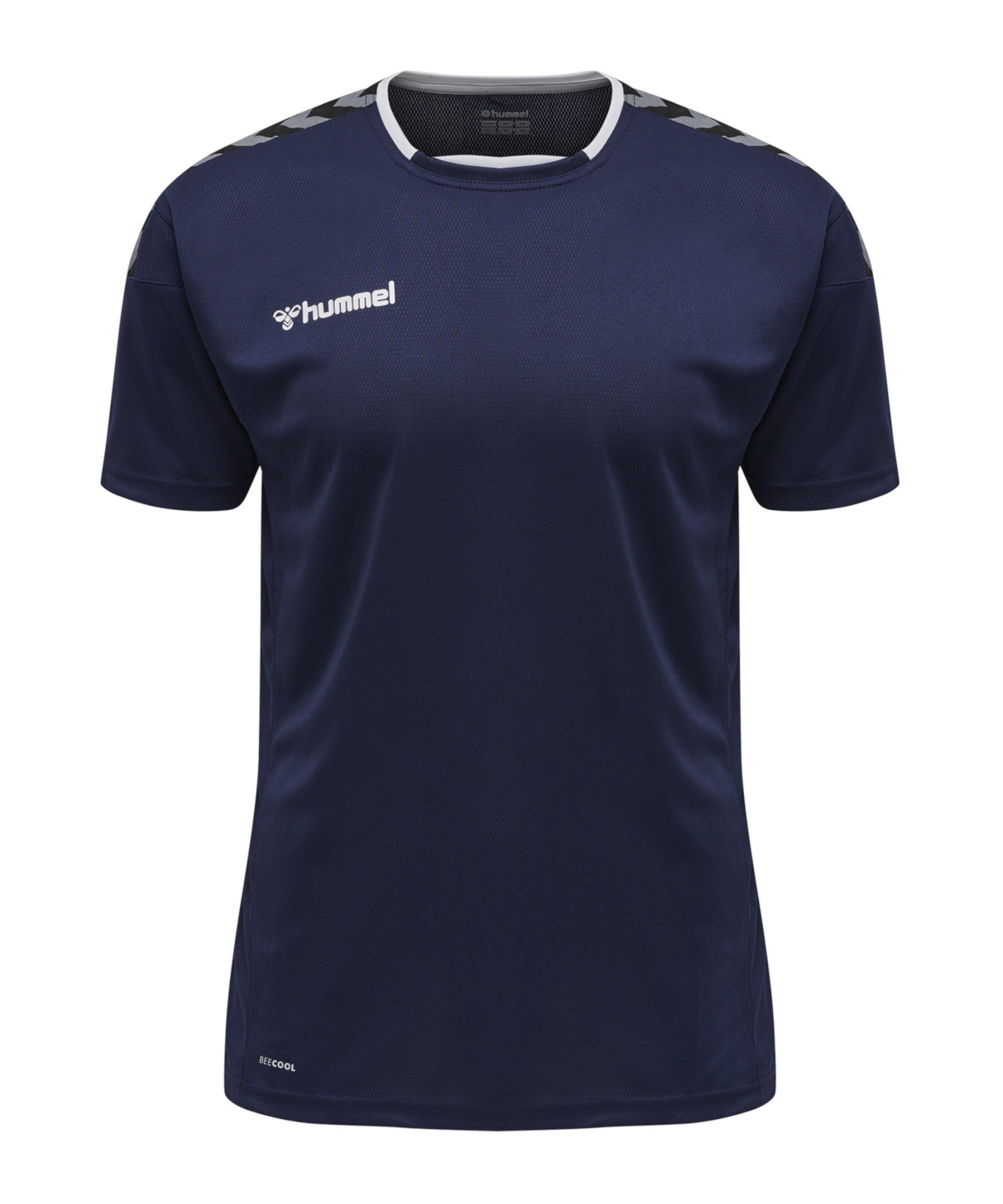 hummel Fußballtrikot Authentic Poly Trikot kurzarm Kids blau