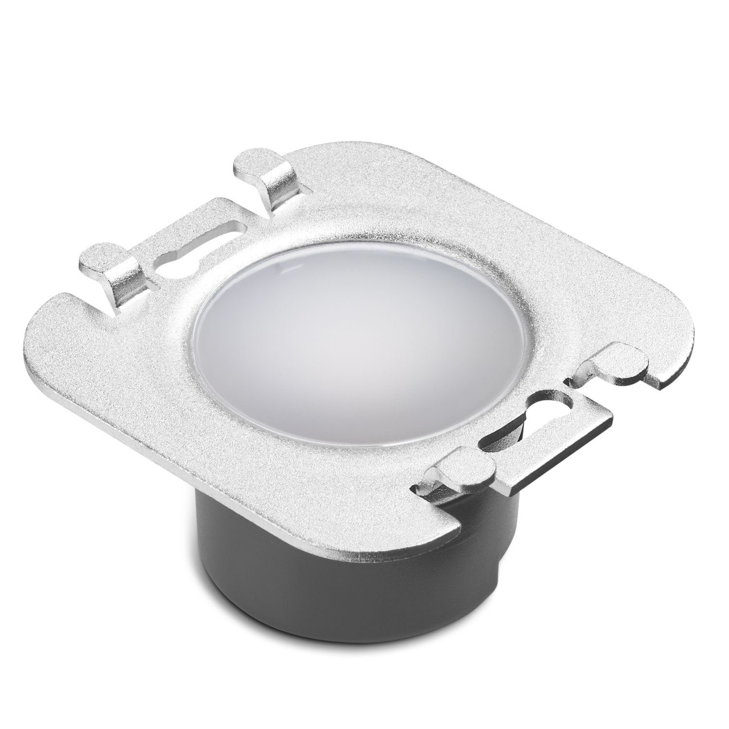 LEDANDO LED Einbaustrahler Wifi LED für eckig Treppenbeleuchtung / weiss weiß in Schalterdose RGB