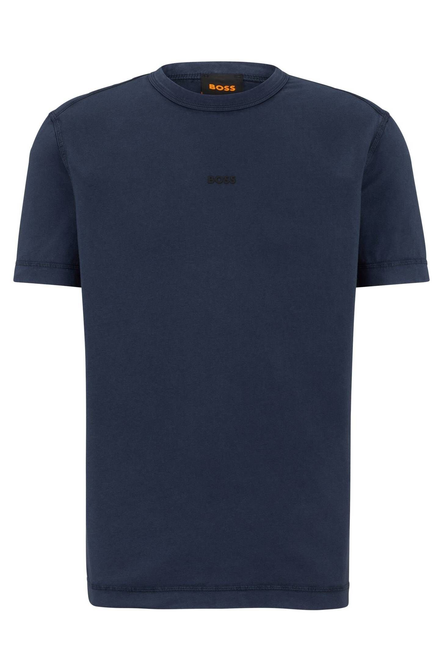 Große Auswahl BOSS T-Shirt Herren (1-tlg) TOKKS marine (52) T-Shirt