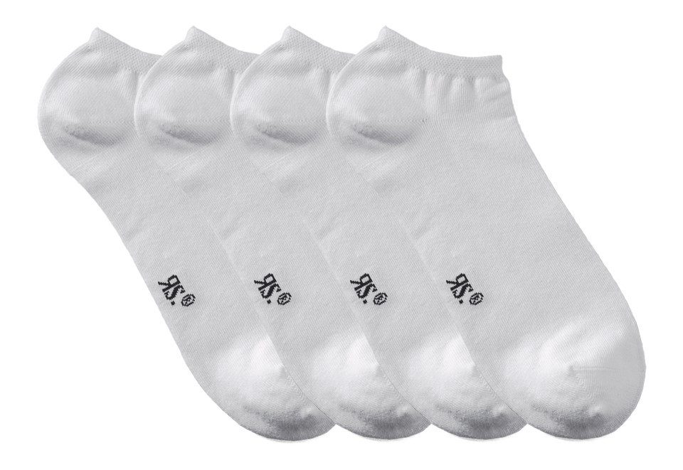 RS Harmony Socken 4 Paar RS. Harmony 31051 Sneaker weiß 47-50, 50-52, 52-54
