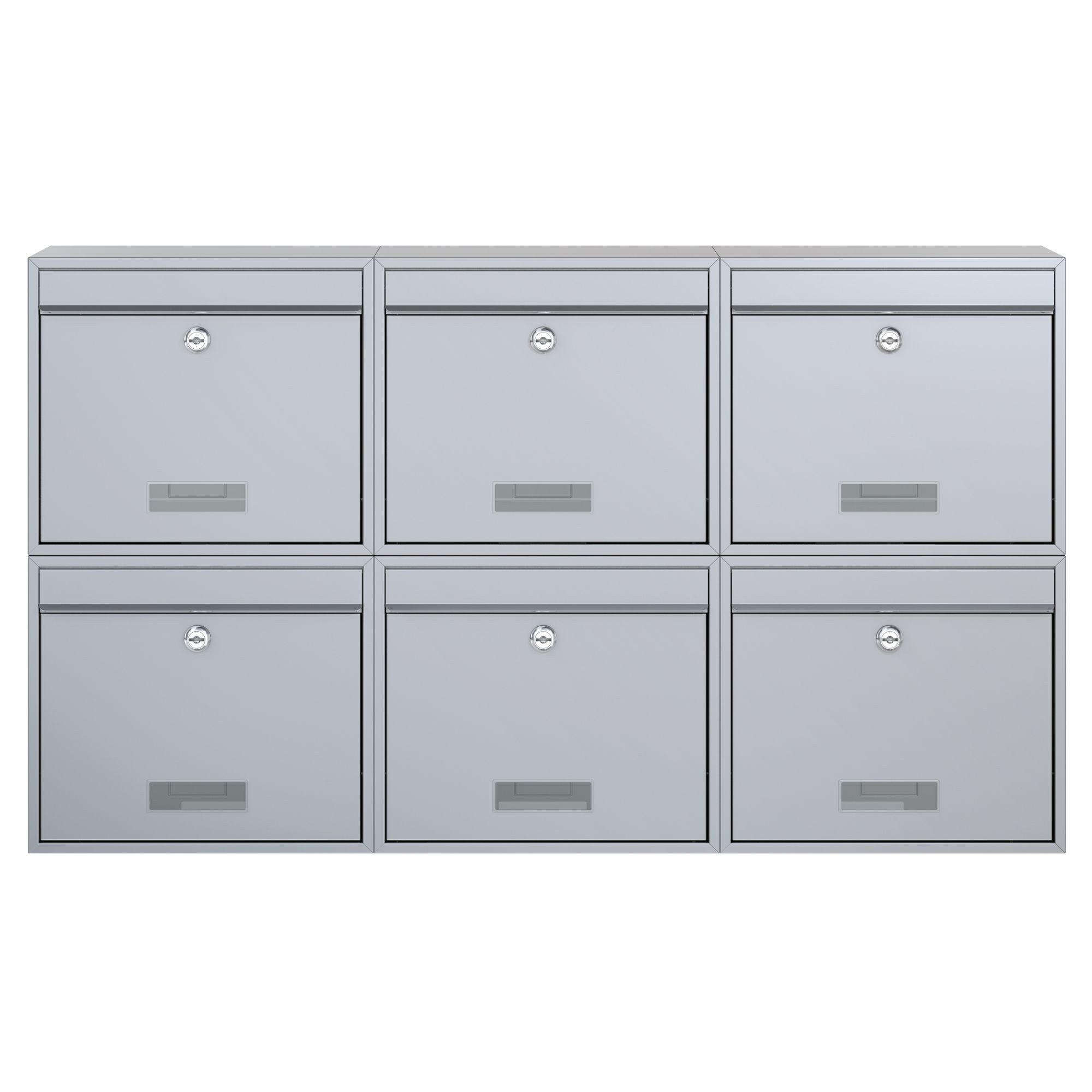 BASI Wandbriefkasten Wandbriefkasten (Spar-Set, 6-St), 6er günstig online kaufen
