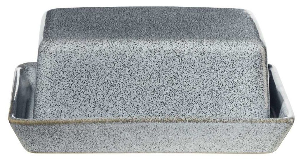 ASA SELECTION Butterdose SAISONS Butterdose denim 16,5 x 13,5 cm, Steinzeug