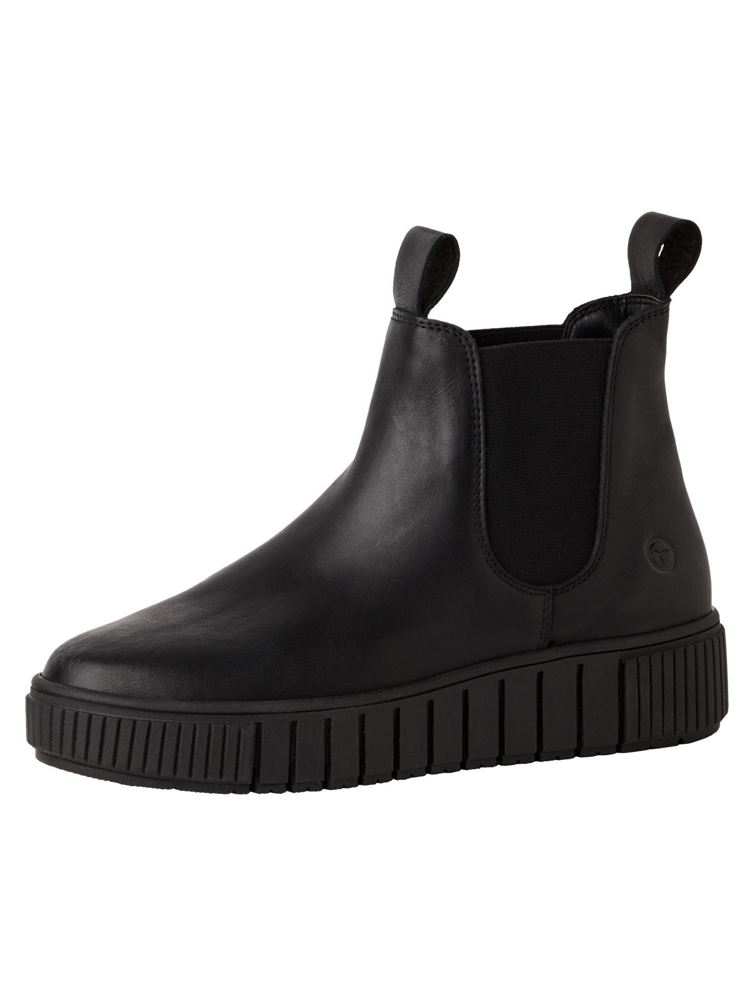 Tamaris COMFORT-Lining, Removable Sock aus Leder Chelseaboots COMFORT-Lining