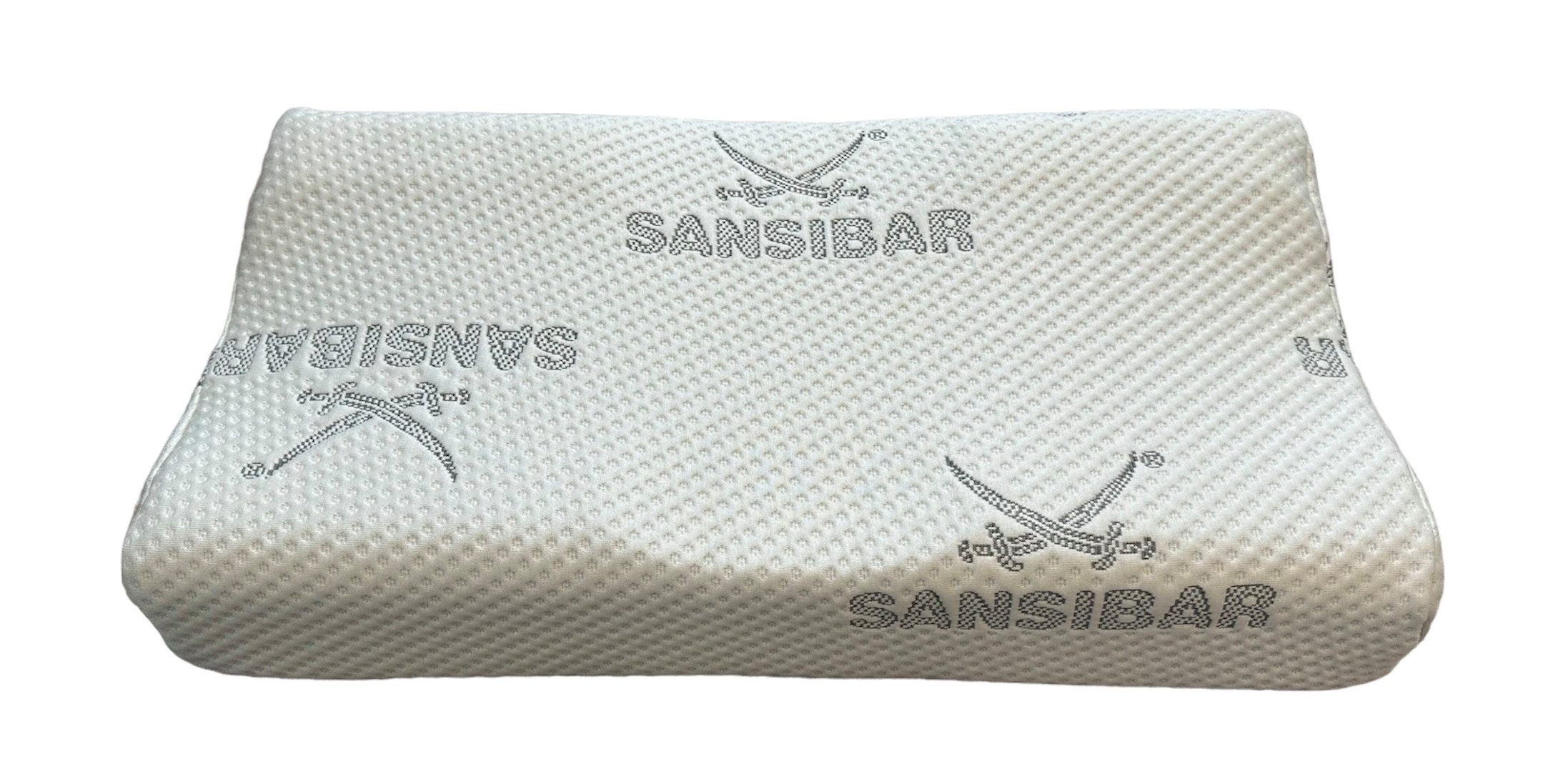 Sansibar Sylt Nackenstützkissen Nackenstützkissen Viscomed Sansibar Ocean Dream, Füllung: Viscomed-Schaum, Rückenschläfer, Seitenschläfer, passt sich homogen der Körperkontur an