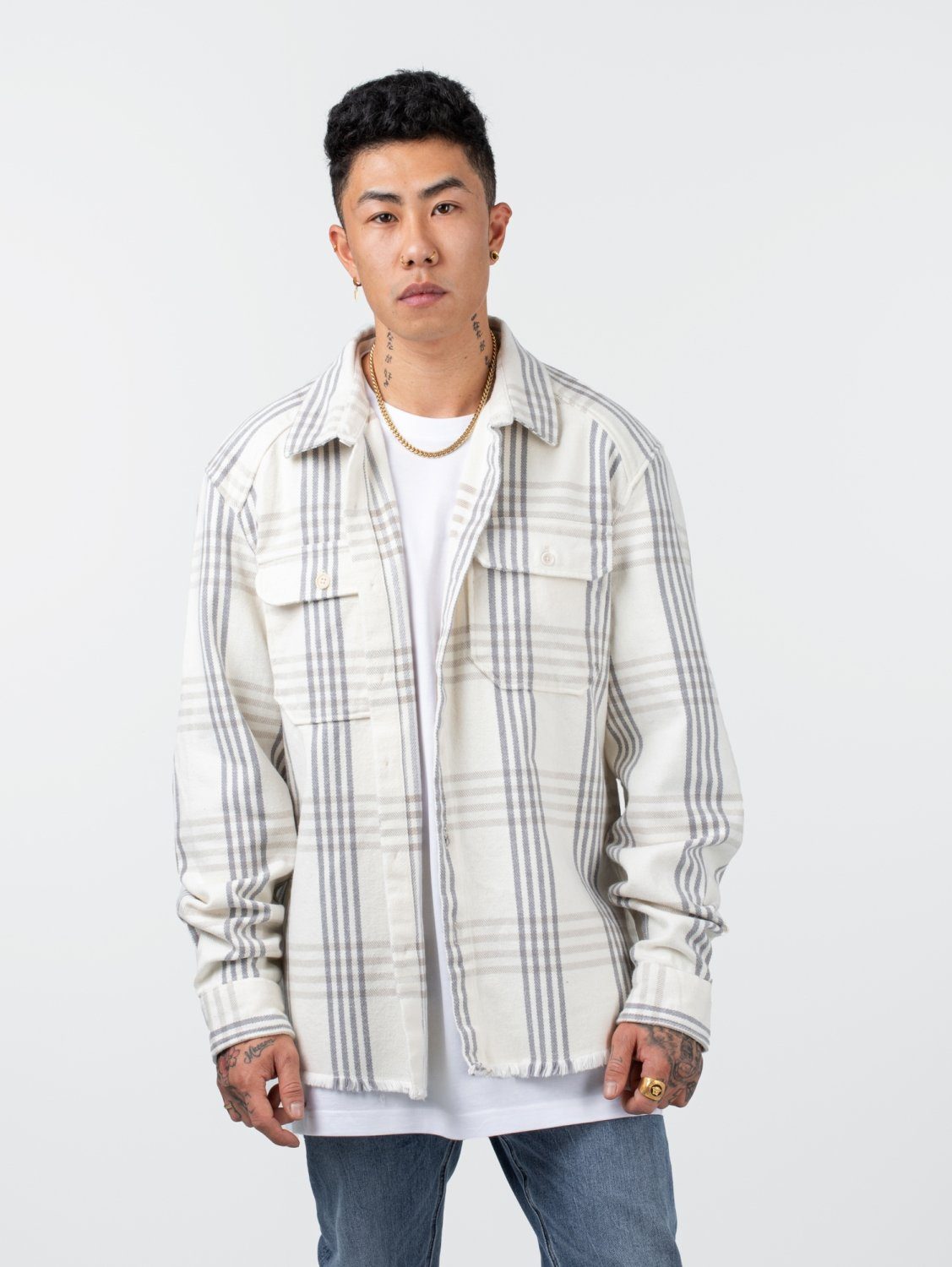 Drykorn Langarmhemd Drykorn Phasmo Overshirt