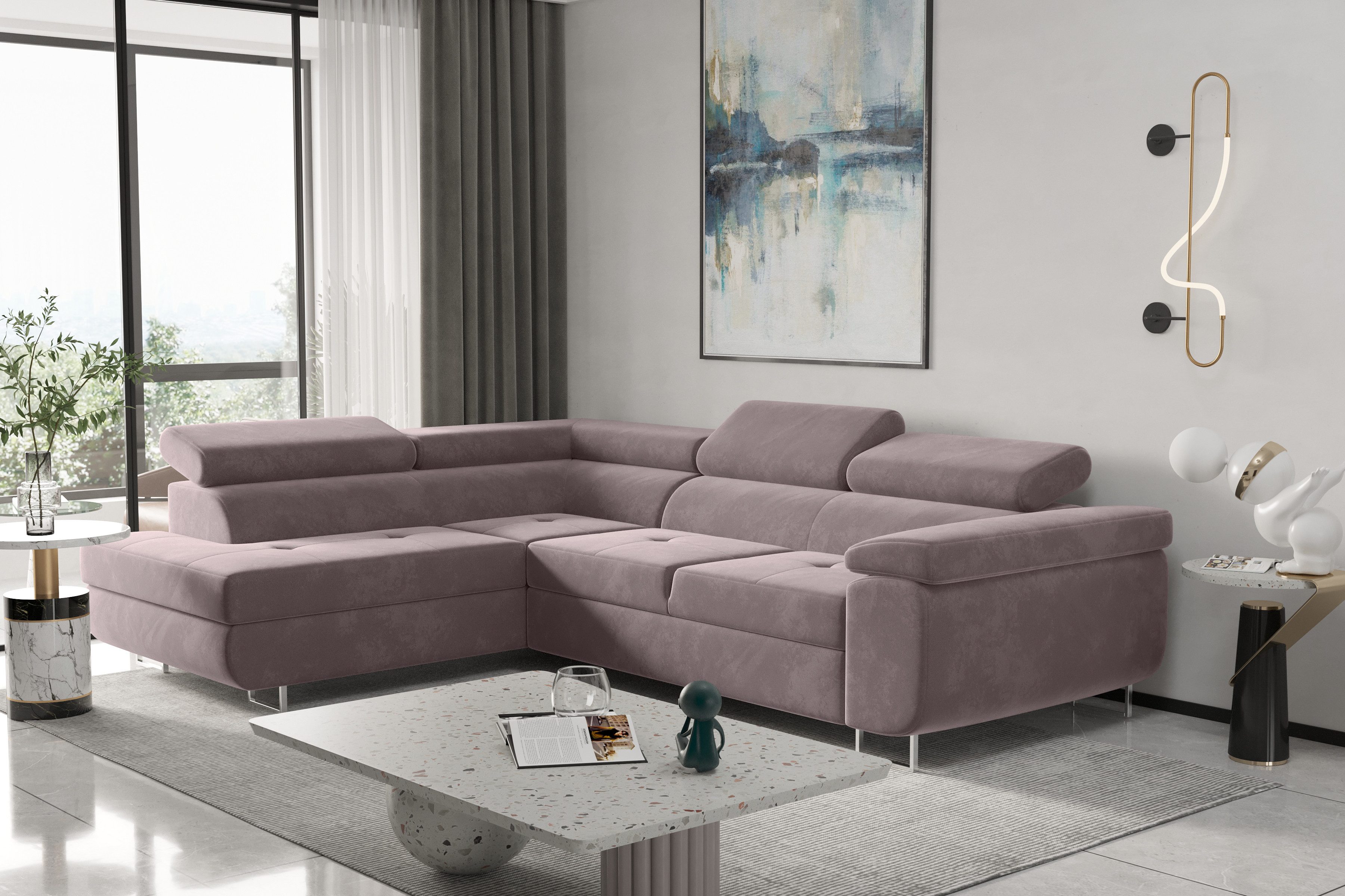 Kaiser Möbel Ecksofa mit schlaffunktion und günstig online kaufen