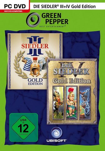 UBISOFT Die Siedler III + IV Gold Edition PC