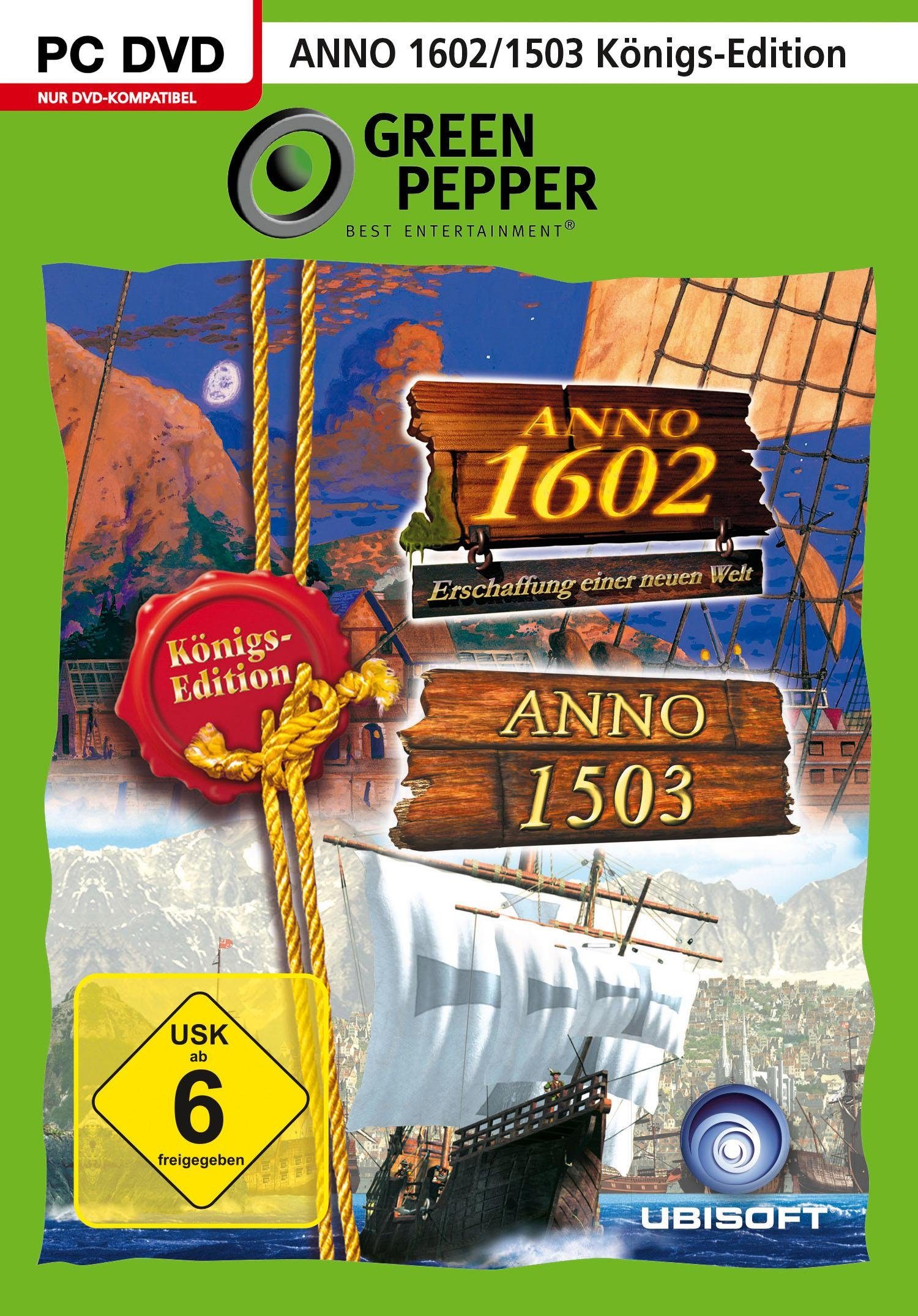 Image of Anno 1503 Königsedition + Anno 1602 Königsedition PC, Software Pyramide