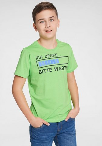 ARIZONA Футболка »Ich denke... bitte war...