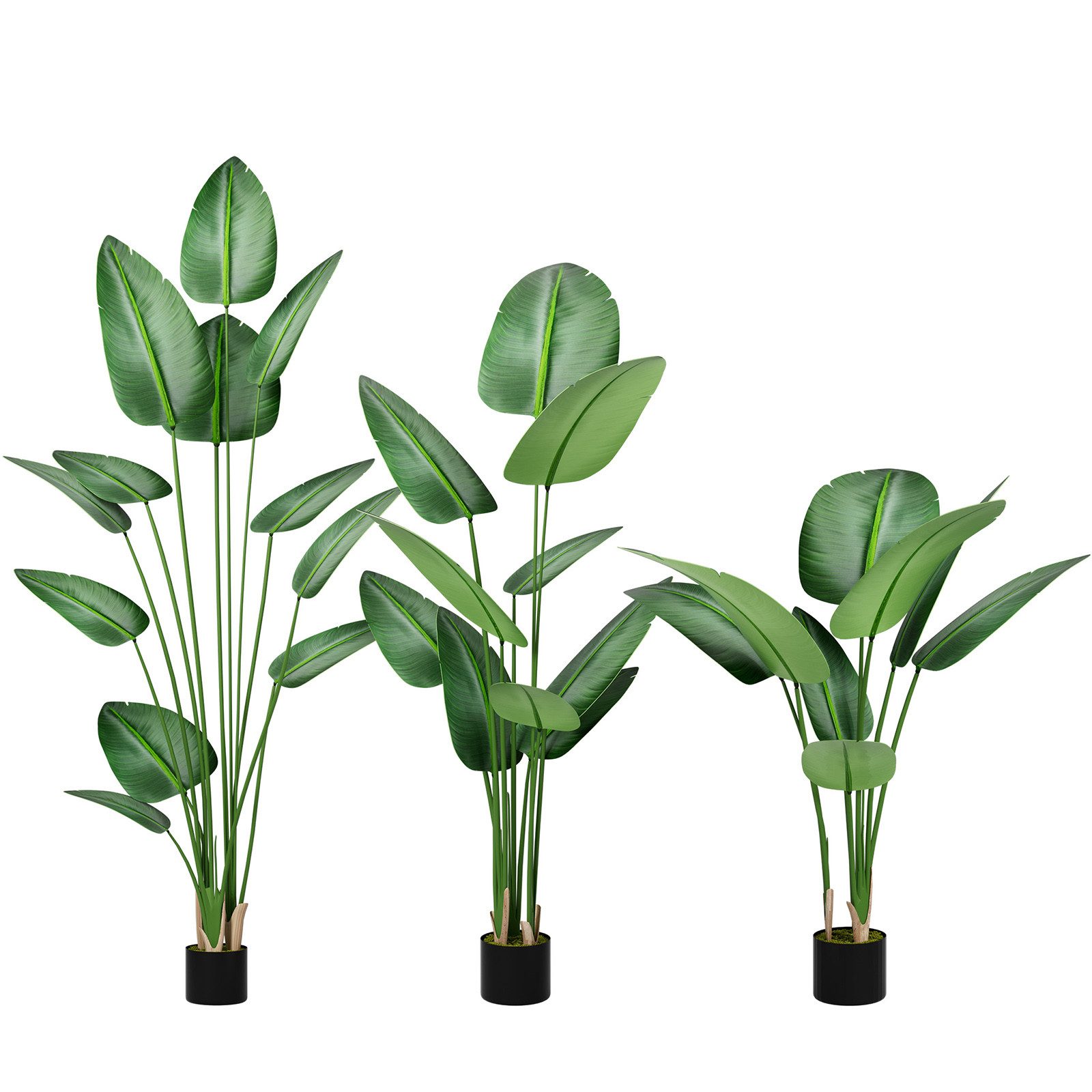 Kunstbaum Kunstpflanze Ficusbaum 120/150/180 cm Künstliche Pflanzen, FIVMEN günstig online kaufen