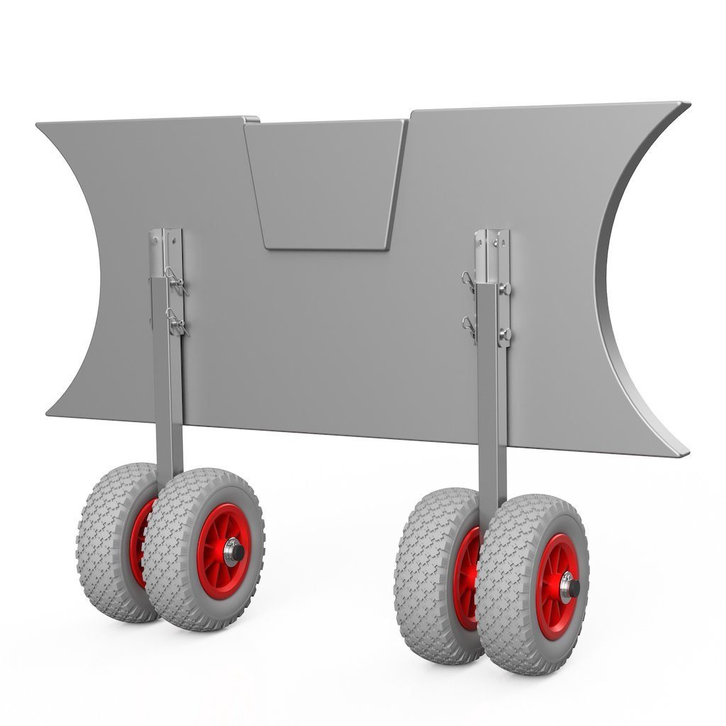SUPROD Schlauchboot Heckräder Slipräder Transporträder Edelstahl EW200
