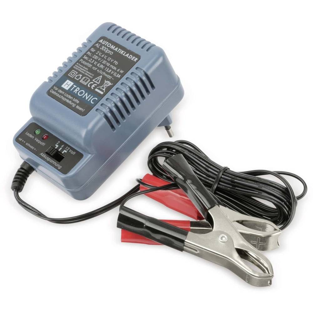 H-Tronic Automatik-Blei-Akku-Steckerladegerät AL 300 pro 1248217 Bleiakku-Ladegerät