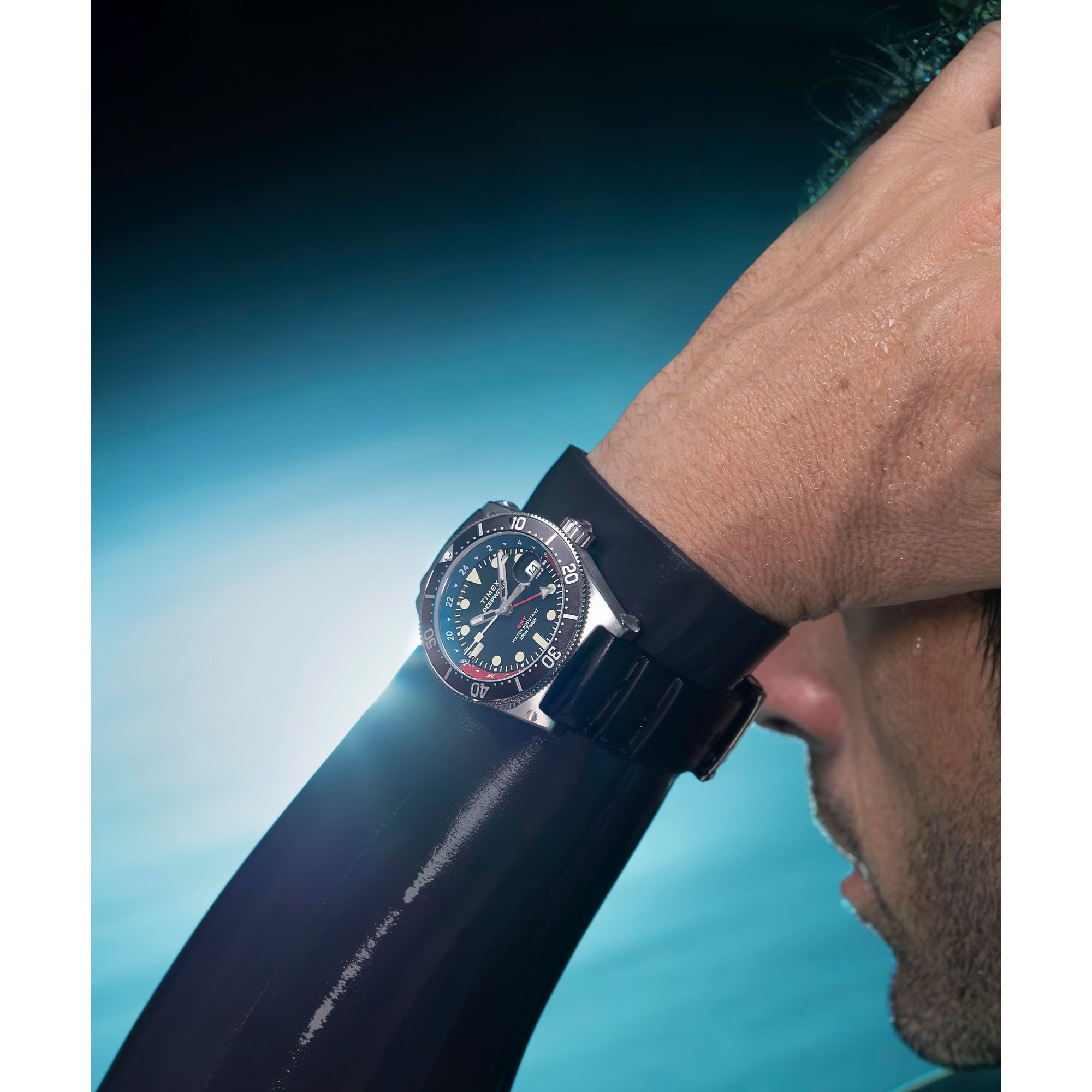 Timex Taucheruhr Deep Water Reef 200 GMT