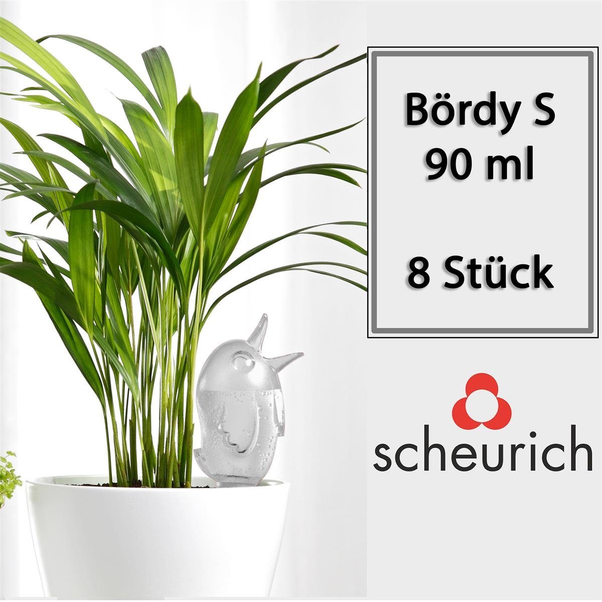 Scheurich Bewässerungssystem -, (Spar-Set, 8-tlg), Scheurich Wasserspender Bördy S 90 ml
