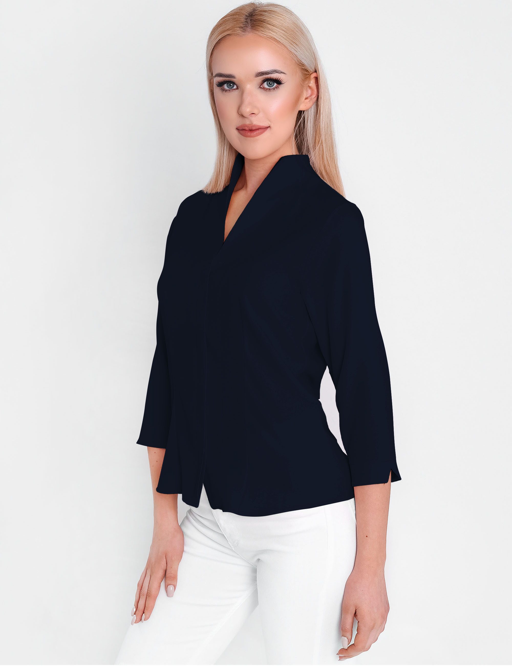 Klassische Bluse