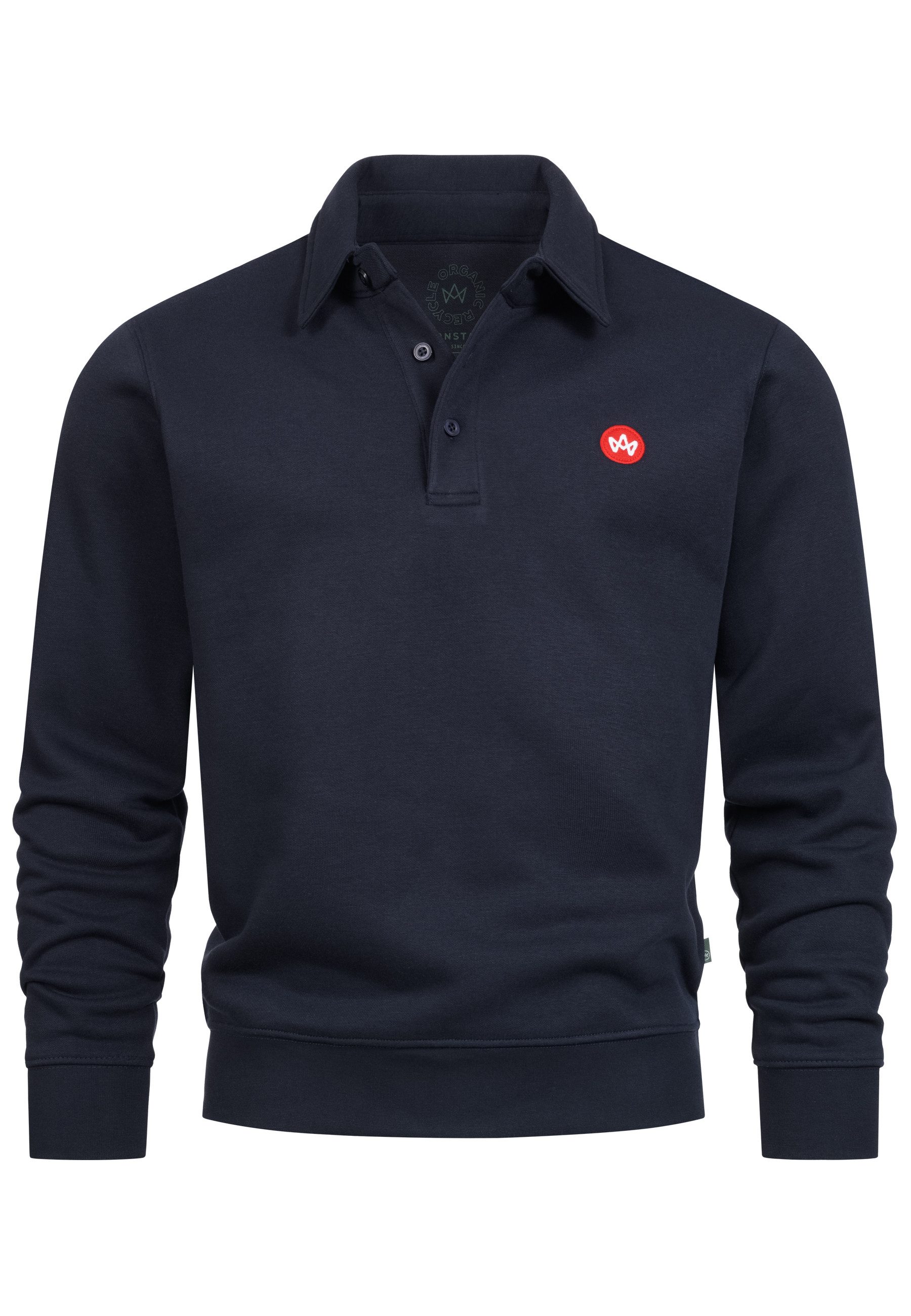 Kronstadt Sweater KSLars Polosweater Polo-Sweatshirt mit günstig online kaufen