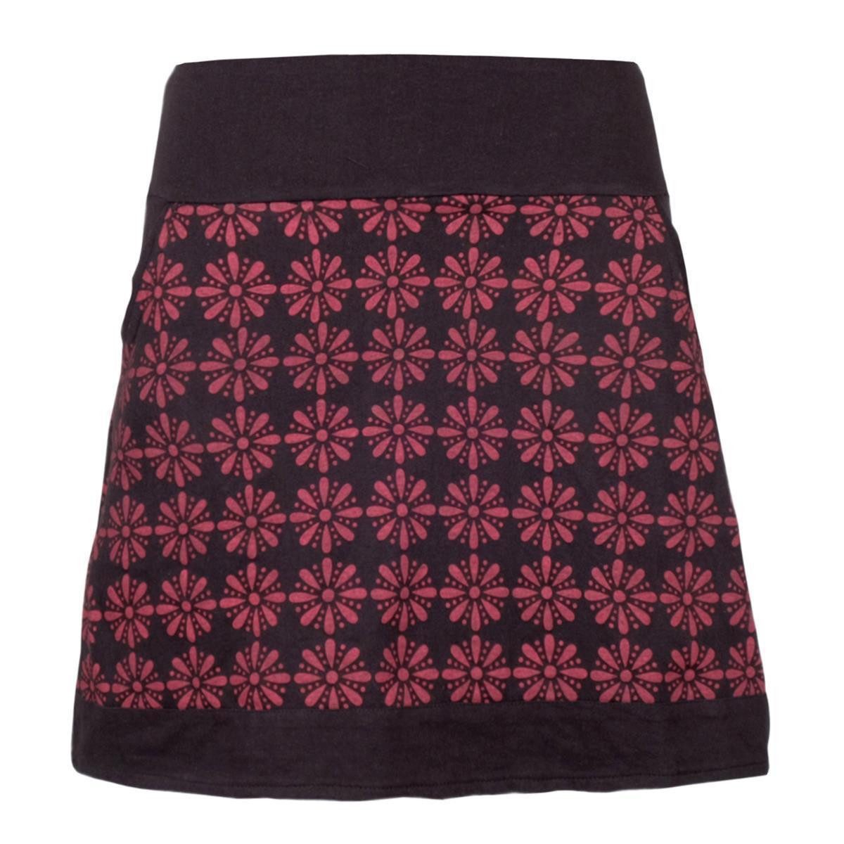 Vishes Minirock Kurzer Rock Damen Mini-Rock günstig online kaufen