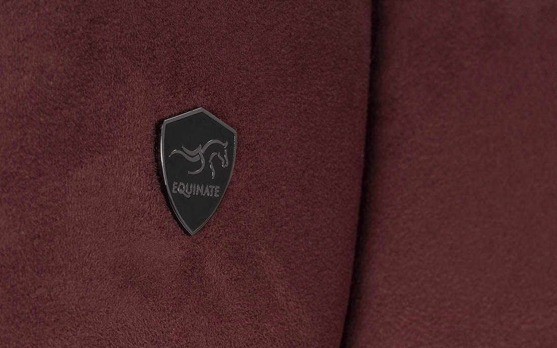 Equinate Wanderreitsattel Reitpad Toledo aus Mikrofaser, aus synthetischem Wildleder