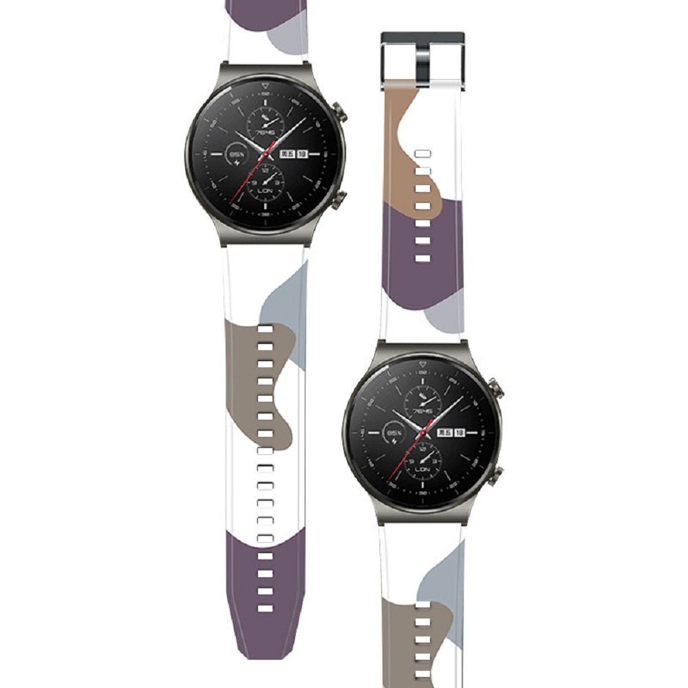 cofi1453 Armband Strap Moro Ersatzarmband kompatibel mit Huawei Watch GT2 Pro | Armbänder