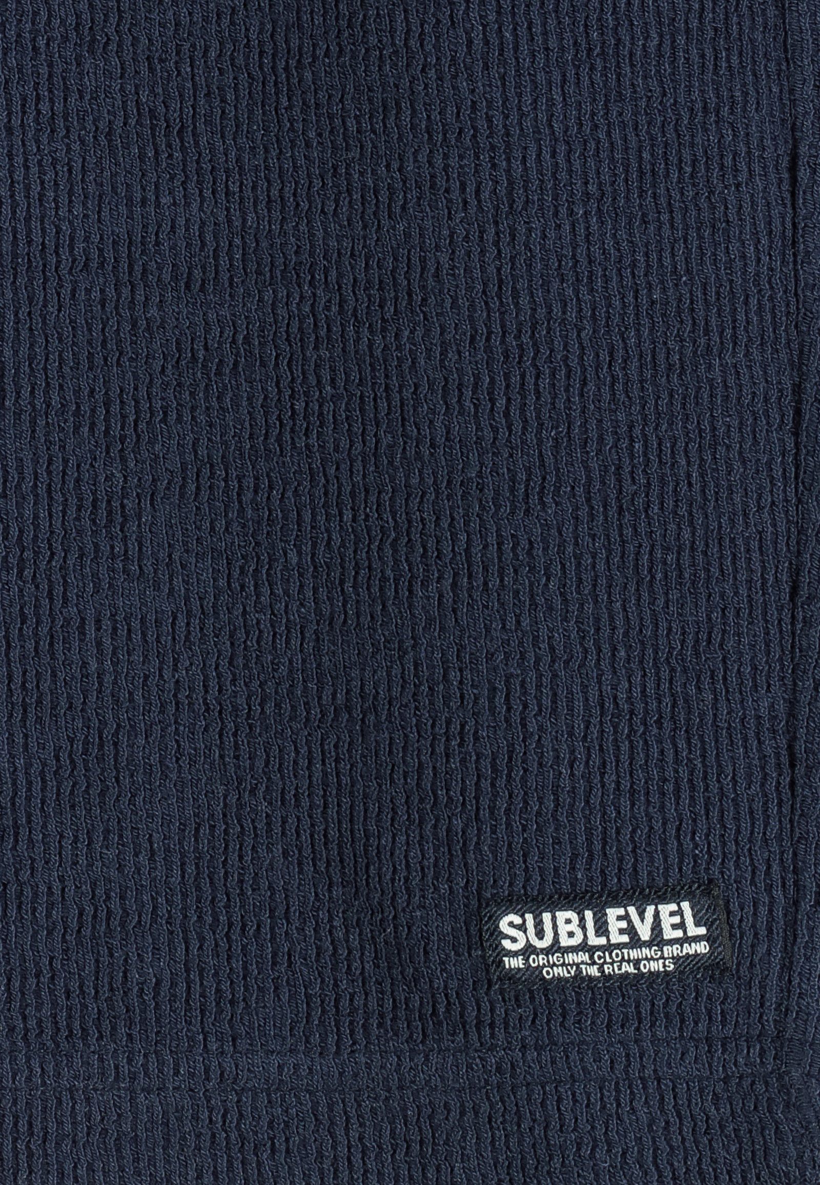 SUBLEVEL Sweatshorts Komfortabler Freizeitbekleidungsartikel Verstellbarer Bund für Herren (1-tlg) Baumwolle Normal Fit Einfarbig elastisch Kordelzug Male
