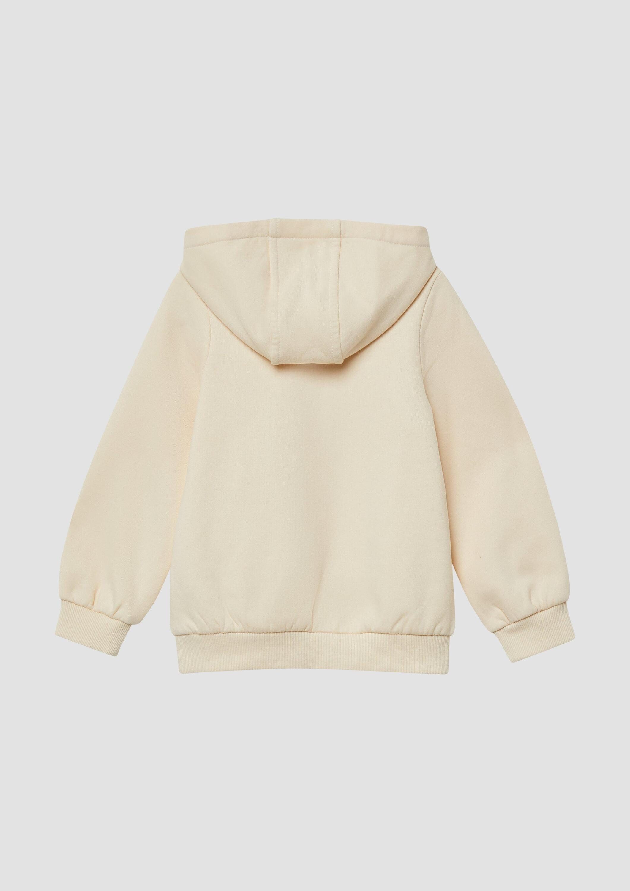 s.Oliver Sweatshirt Sweatshirt Kuscheliger Hoodie mit Artwork günstig online kaufen