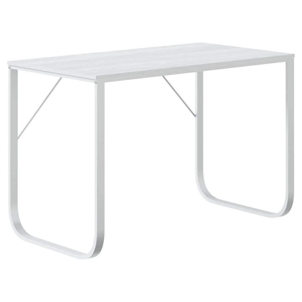 vidaXL Schreibtisch Computertisch Weiß 110x60x73 cm günstig online kaufen