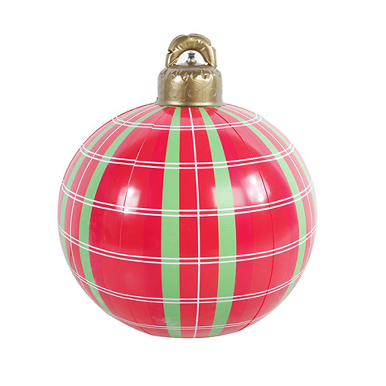 Mojawo Girlanden Aufblasbare Weihnachtskugel Christbaumkugel Weihnachten Ø60cm