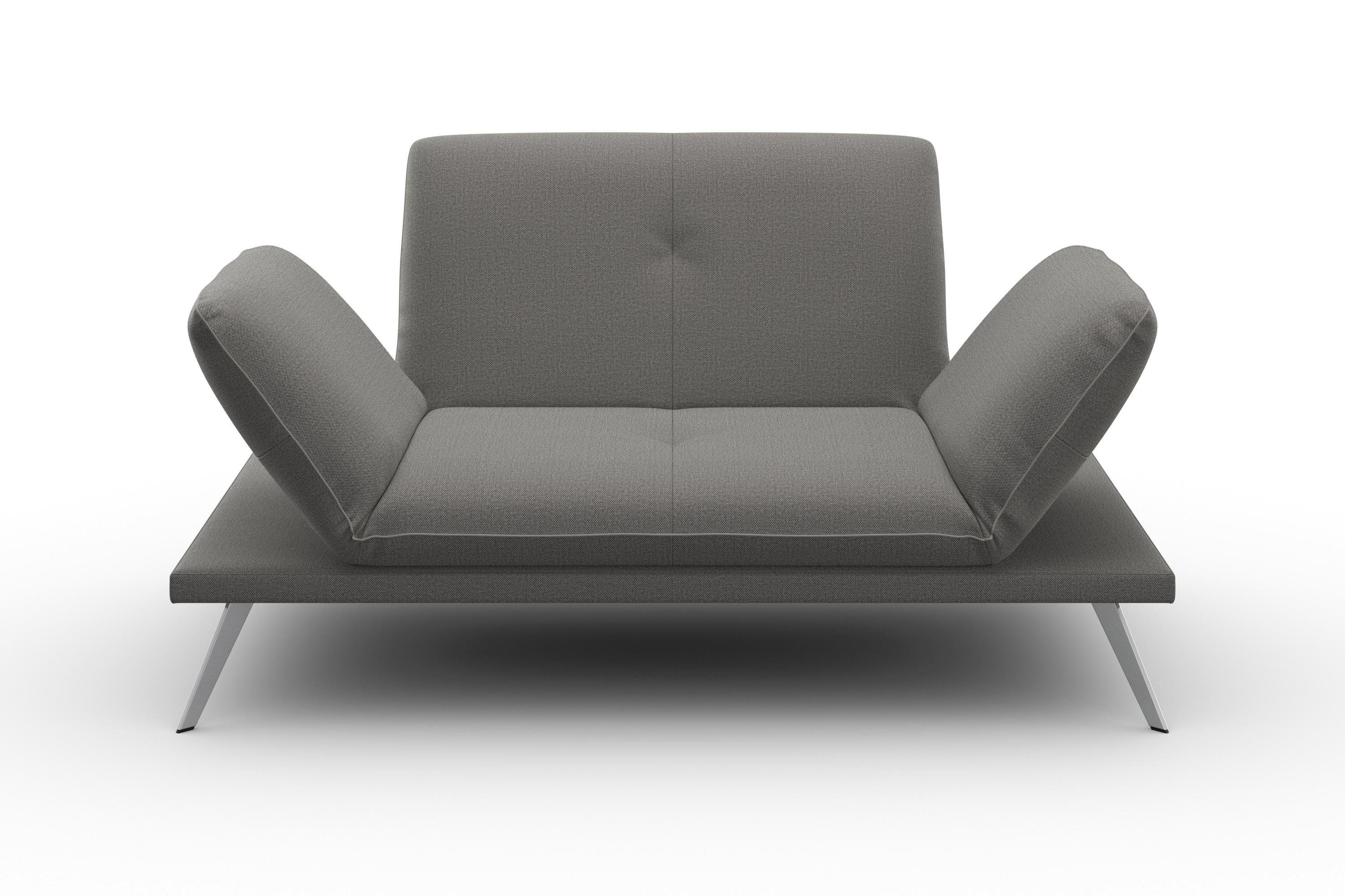 machalke® 2-Sitzer wings, Bequemes Sofa mit Armlehnenverstellungen
