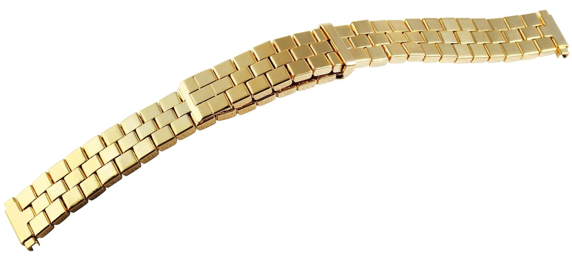 STEINMEISTER Uhrenarmband ZB0004 Edelstahl, goldfarben, 10 mm - 13 mm / 16 mm - 22 mm