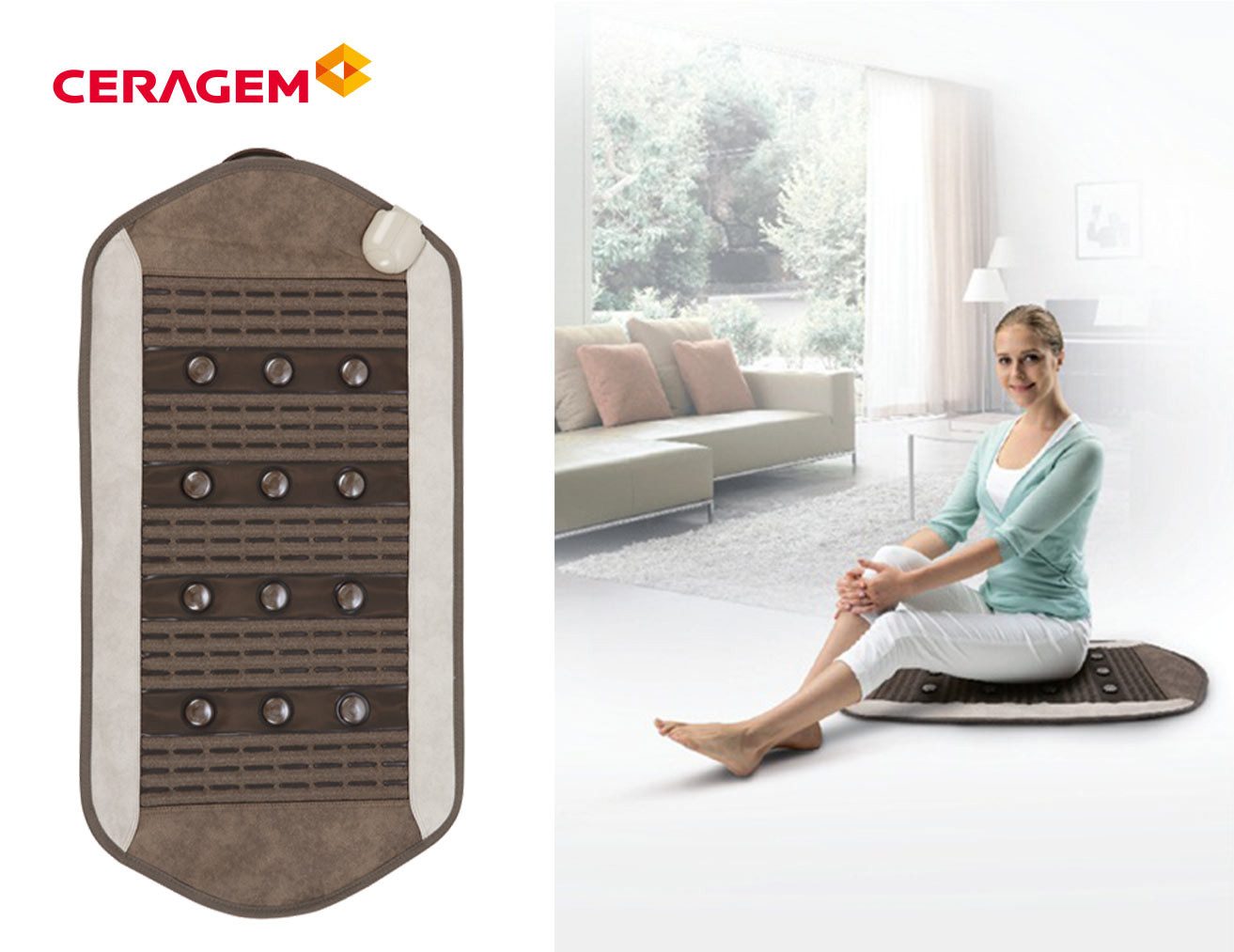 CERAGEM Thermotherapiegerät Ceramix Mini Mat M1