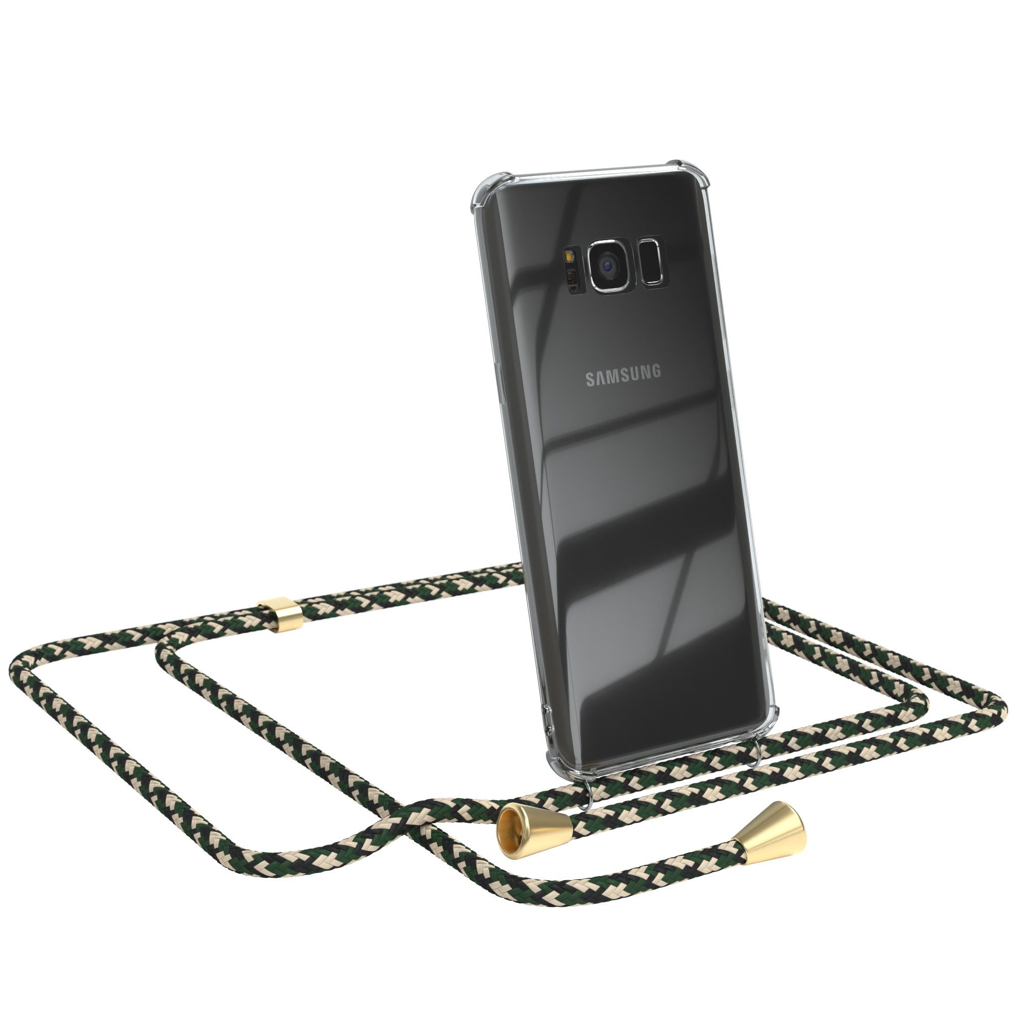 Handykette Hülle mit Kette für Samsung Galaxy S8