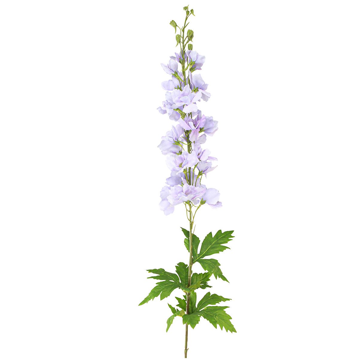 Kunstblume Künstliche Blumen Delphinium Helllila 90cm 2er Set Dekoration