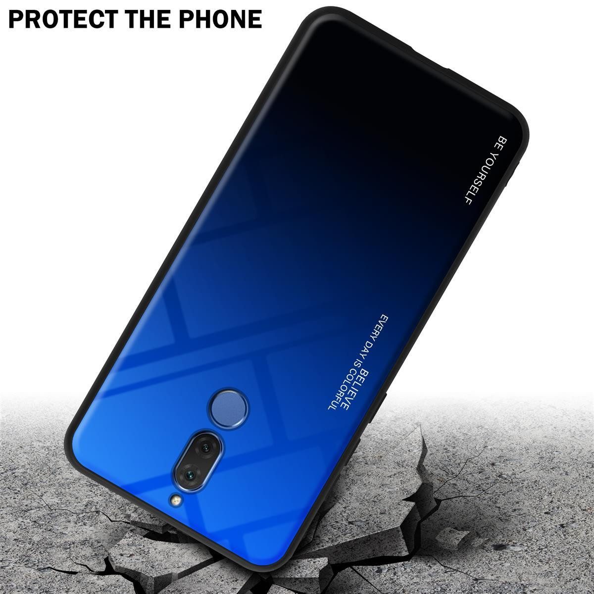 Cadorabo Handyhülle für Huawei MATE 10 LITE / NOVA 2i Hülle Huawei MATE 10 LITE, Robustes Hard Case - Handy Schutzhülle - Hülle - Back Cover Bumper