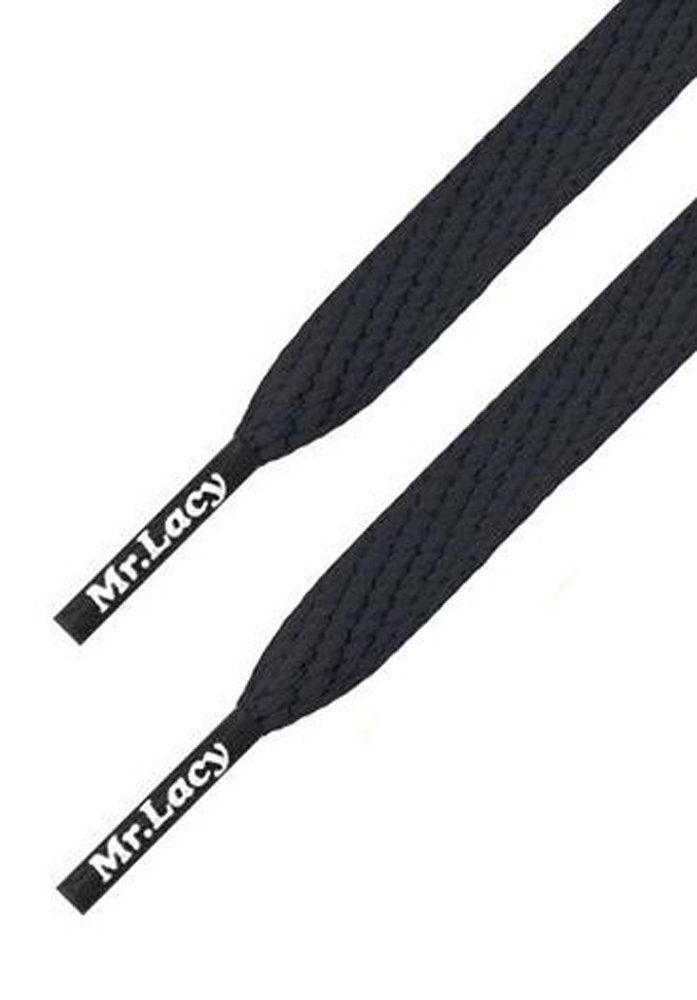 Mr. Lacy Schnürsenkel Sneaker Laces Smallies - Flach - 90 cm Black