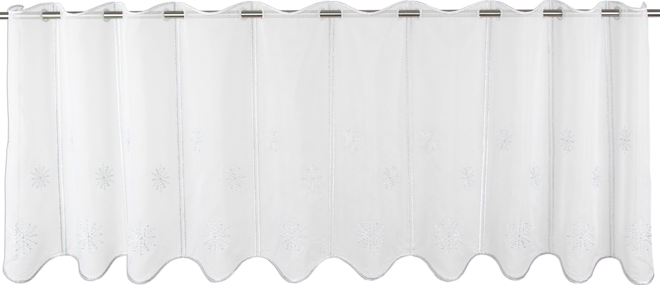 EXPERIENCE Scheibengardine Weihnachtsgardine Scheibengardine Weihnachten Kü günstig online kaufen