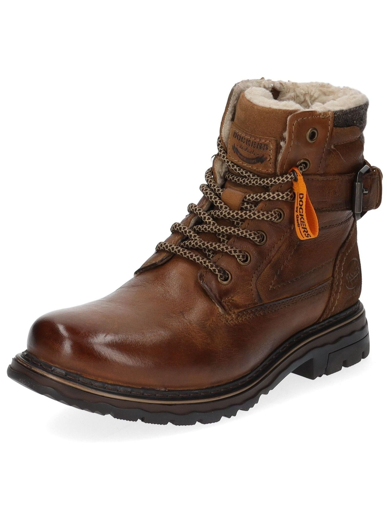 Dockers by Gerli Stiefelette Leder Schnürstiefelette günstig online kaufen