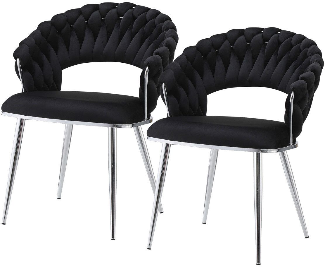 Kayoom Polsterstuhl Stuhl Finesse 125 2er-Set, günstig online kaufen