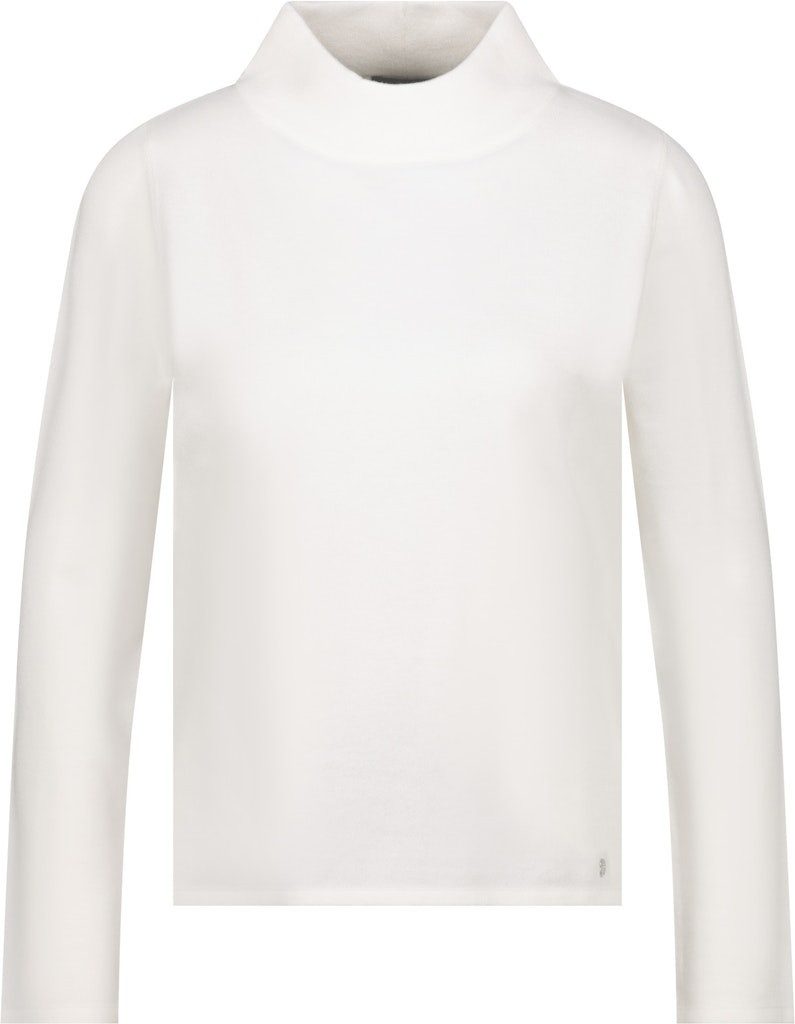 Monari Rundhalspullover 808988 Eleganter Stehkragen in femininer Passform günstig online kaufen