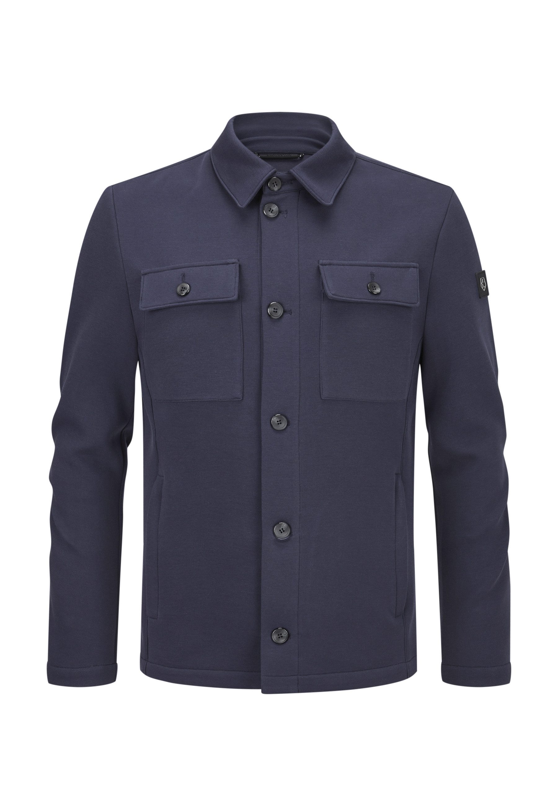 Milestone Hemdjacke MSOhio Herren Overshirt Übergangsjacke klassisch mit Lo günstig online kaufen