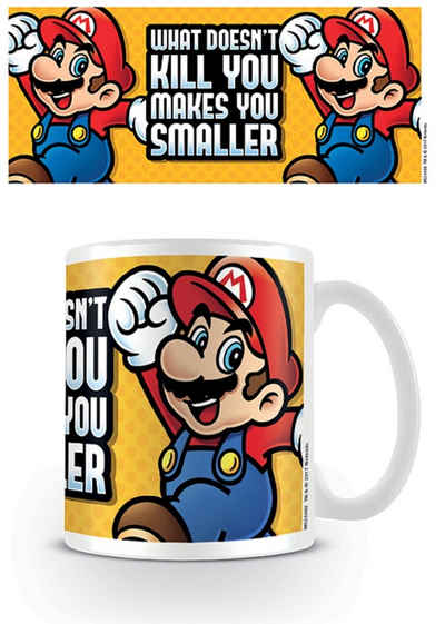 Tasse Nintendo - Super Mario - What doesn´t kill you makes you smaller - Super Mario - Tasse, Keramik, aus Keramik