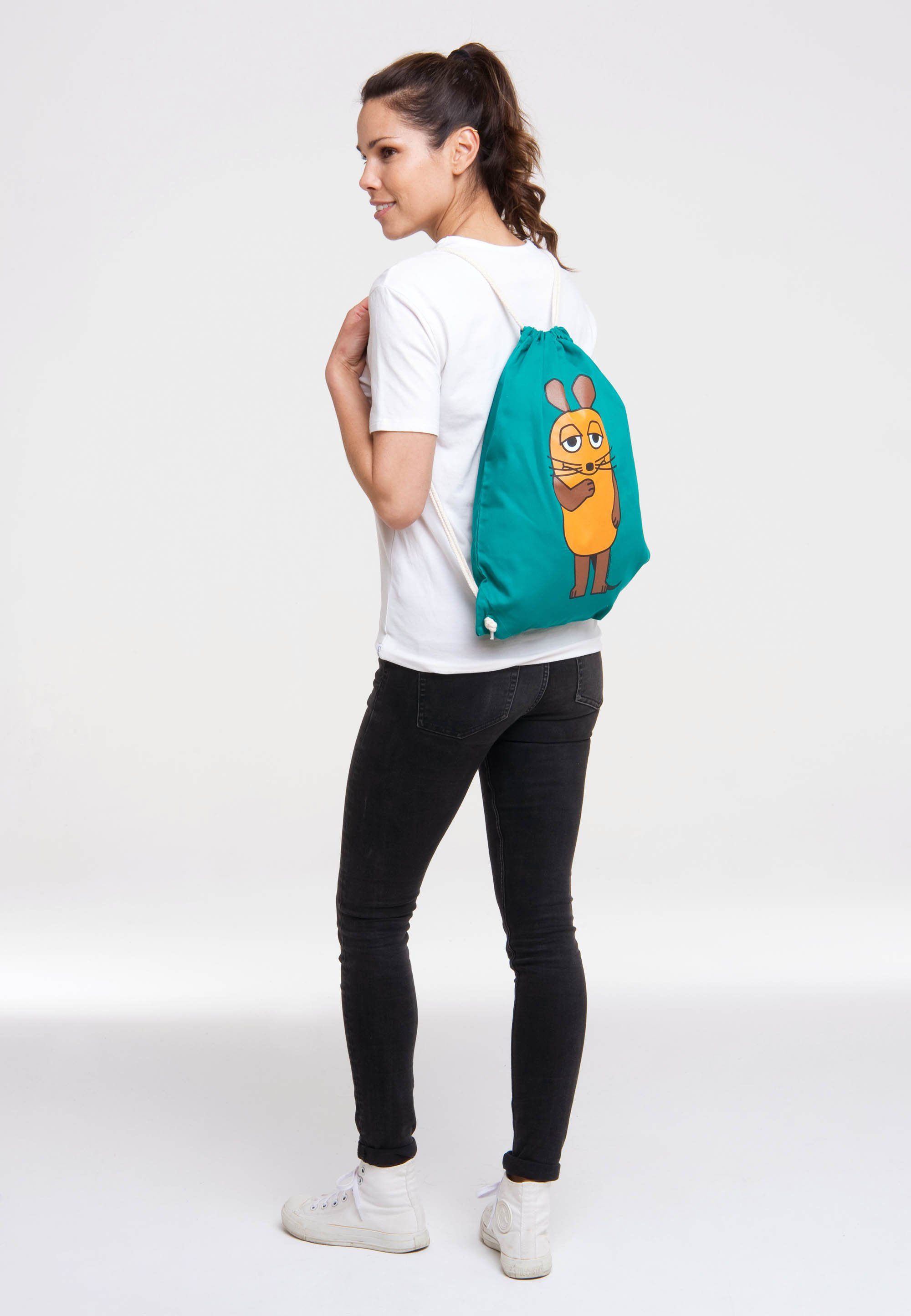 LOGOSHIRT Kulturbeutel Turnbeutel Die Maus, mit günstig online kaufen